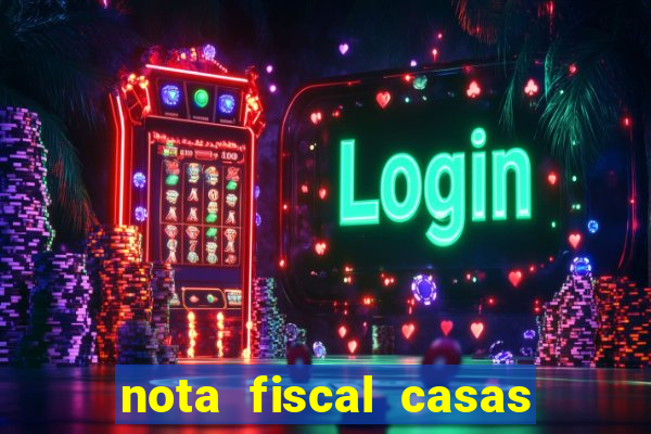 nota fiscal casas bahia 2 via